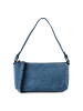 LIEBESKIND BERLIN Ryker Schultertasche S Leder 23.5 cm in blue denim suede