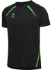 Hummel T-Shirt Hmllead Herren in BLACK/GREEN GECKO