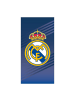COFI 1453 Real Madrid Badetuch Strandtuch 140x70 cm Polyester Handtuch in Schwarz