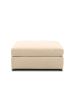 58 aufm Kessel GARTENLOUNGE Hocker Bozhana 96x44x78 mit Outdoorbezug in beige