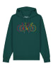 wat? Apparel Sweatshirt Fahrräder in Glazed Green