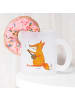 Mr. & Mrs. Panda Tasse Fuchs Gitarre ohne Spruch in Transparent