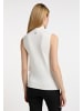DreiMaster Klassik Damen Strick Top in Wollweiss