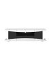 ebuy24 TV Tisch LevelUp Weiß 180 x 42 cm