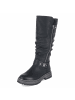 rieker Schaftstiefel in schwarz