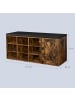 VASAGLE Schuhbank Hains in Vintagebraun - (B)110 x (H)48 x (T)30 cm