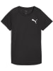 Puma T-Shirt "W CROSS THE LINE TEE 3.0" in Schwarz