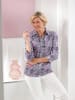WITT WEIDEN Poloshirt in orchidee-ecru-bedruckt