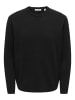 ONLY & SONS Gestrickter Rollkragen in Black