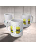 Mr. & Mrs. Panda Camping Tasse Biene Verliebt ohne Spruch in Weiß