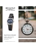 Regent Analog-Armbanduhr Regent Titan-Uhren schwarz klein (ca. 27mm)