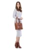 SPIKES & SPARROW Shopper echt Leder in cognac