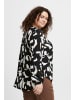 Fransa Langarmbluse FPFLOWY BL 1 - 20612537  Langarmbluse mit V-Ausschnitt in Schwarz