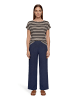 Betty Barclay Streifenshirt mit U-Boot-Ausschnitt in Dark Blue/Nature
