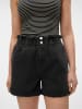Vero Moda Jeans-Shorts in Black Denim