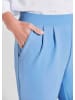 GOLDNER Kurzgröße:  Businesshose SARA mit Komfortbund in hellblau