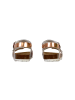 Divine Factory Leder-Pantoletten Gelb