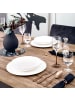 Villeroy & Boch 6er Set Schalen flach Manufacture Rock Blanc ø 23,5 cm in weiß