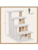 Pawhut Katzentreppe Weiß 45L x 40B x 48H cm