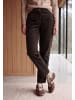 Cecil Scarlett Barrel Washed V Jeans in Truffle Brown