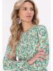 usha FESTIVAL Blouse in green multicolor