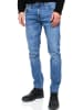 Rusty Neal Blue Used Jeans Hose "MELVIN" Slim Fit Cotton-Stretch in Blue Used