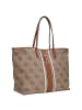 Guess Erenia Large 2 in 1 Tote - Shopper 40 cm (latte logo) in latte logo