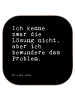 Mr. & Mrs. Panda Glasuntersetzer Ich kenne zwar die... mit Spruch in Schwarz