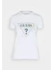 Guess T-Shirt 'ALVA' in weiß