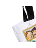 Mr. & Mrs. Panda Tote Bag Igel Familie ohne Spruch in Weiß