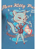 Queen Kerosin Queen Kerosin T-Shirt Purr Kitty Purr in blau