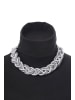 collezione alessandro Kurze Kette " Sevilla " in silberfarbig