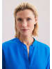 Seidensticker Stehkragenbluse Regular in Blau