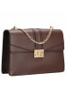 Seidenfelt Roros Big - Schultertasche 28 cm (oxblood/gold) in oxblood/gold