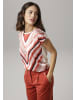 Laura Scott Shirtbluse in beige-rostbraun-gemustert