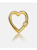 Diamant L'éternel Ohrringe aus 585 Gelbgold
