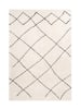 Kayoom Hochflor Teppich Orlando 525 in elfenbein - rechteckig