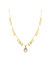 Luxenter Halskette Lain aus 18 Karat Gold-LAIN