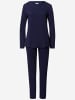 Hanro Pyjama Malena in Night Blue