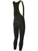 rh+ Radhose Nordic Bibtight in black-acid lime