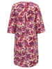 CARTOON Sommerkleid mit Muster in Cream/Dark Pink
