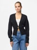 Pieces Strickjacke in Black