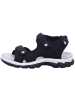 DOCKERS Sandale in schwarz