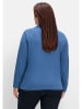 sheego Jerseyblazer in jeansblau