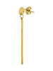 myMo at night Women Drop Earrings in Gold