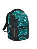 Coocazoo Schulrucksack-Set PORTER "Pixel Blox" 3-tlg. in Blau