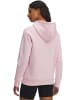 Under Armour Hoodie "Rival Shimmer Hoodie Fleece" in Pink