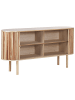 Beliani Sideboard MANARA in Braun - (W) 149 x (H) 75 x (L) 40 cm