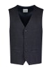 Roy Robson Anzugweste Mit Seitentaschen in dunkelblau