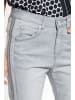 ATT Jeans ATT Jeans High Waist Jeans mit coolen Details an den Seitennähten Sun in hellgrau